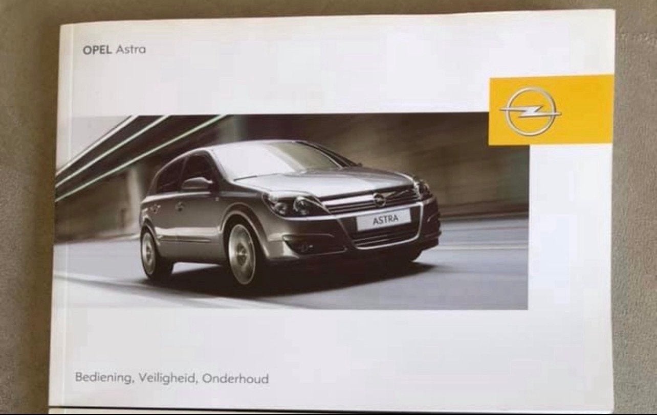 Opel H Astra Handleiding - Bediening, Veiligheid, Onderhoud, Ophalen of Verzenden