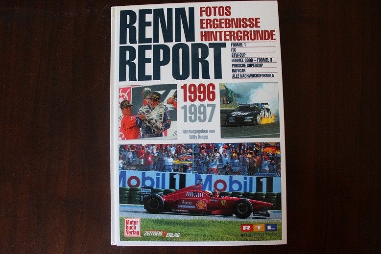 Renn Report 1996 - 1997 Willy Knupp motor verlag F1 Porsche, Ophalen of Verzenden, Gelezen, Algemeen