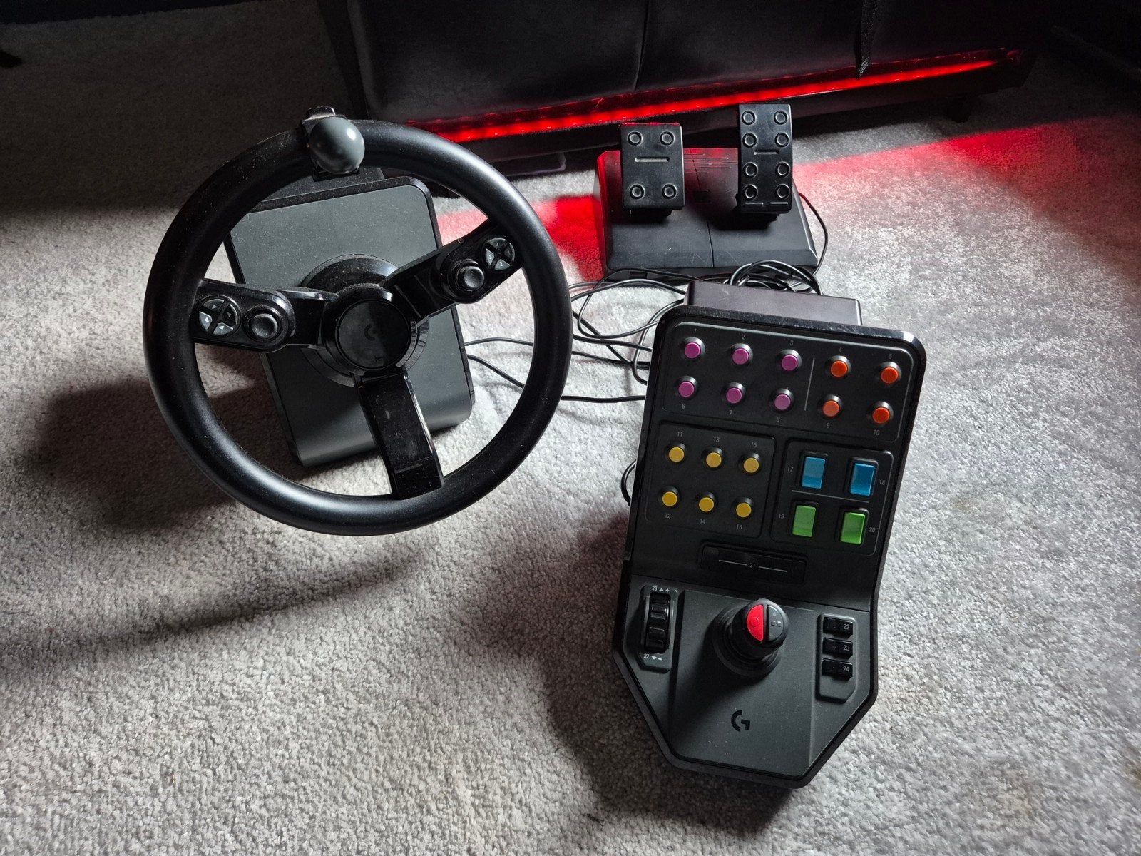 farming simulator stuur, Ophalen of Verzenden, Zo goed als nieuw, Logitech