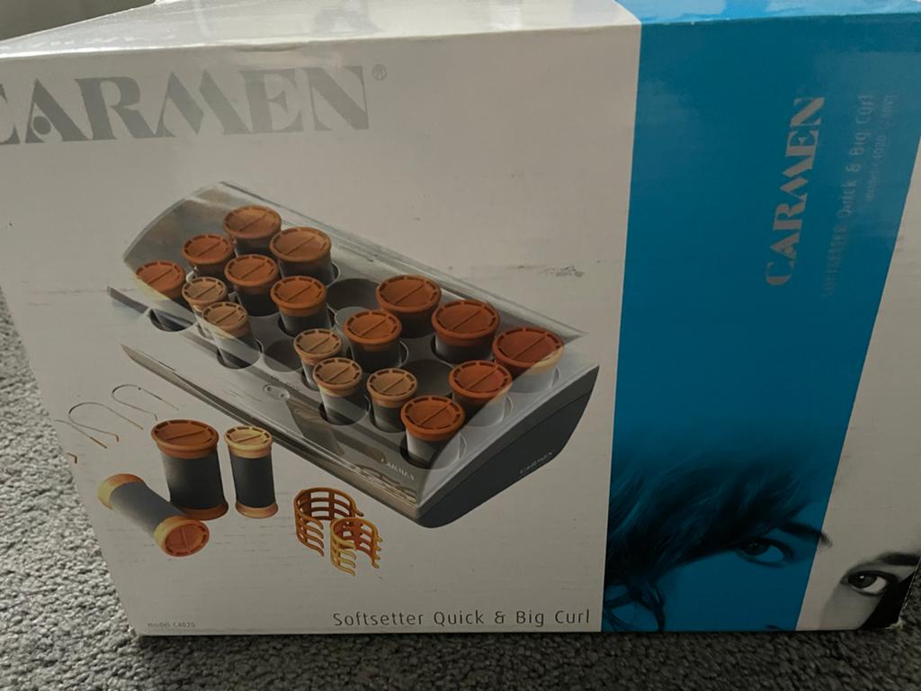Carmen Krulset - Softsetter Quick & Big Curl, Ophalen, Gebruikt, Haarverzorging