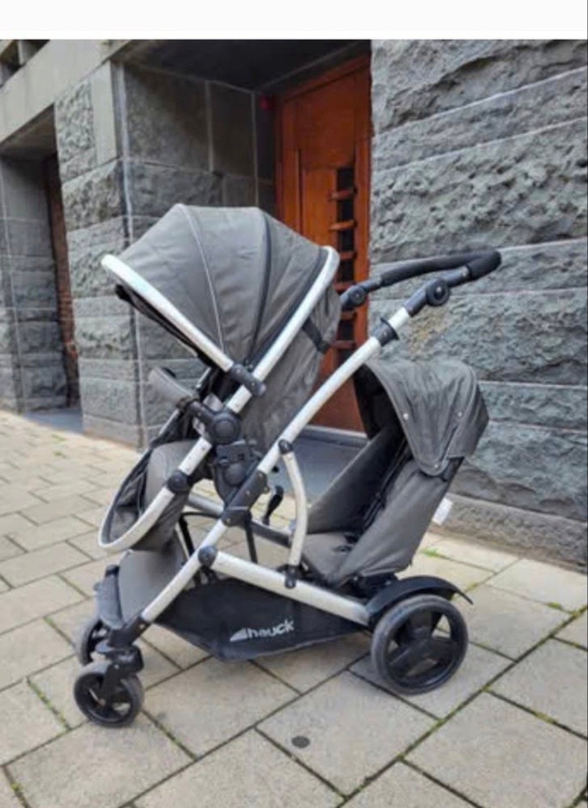 Hauck Duowagen - Ideaal voor twee kinderen, Gebruikt, Duowagen, Ophalen, Kinderwagen