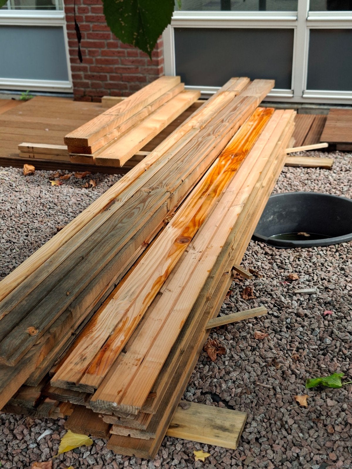douglas rhombus double profiel, Ophalen, Zo goed als nieuw, Plank, Overige houtsoorten