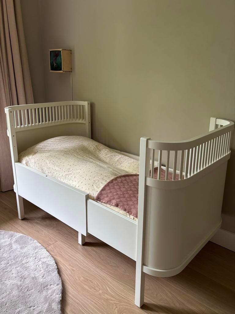 Sebra kili bed baby & junior Classic White, Kinderen en Baby's, Babywiegjes en Ledikanten, Ophalen, Gebruikt, Ledikant
