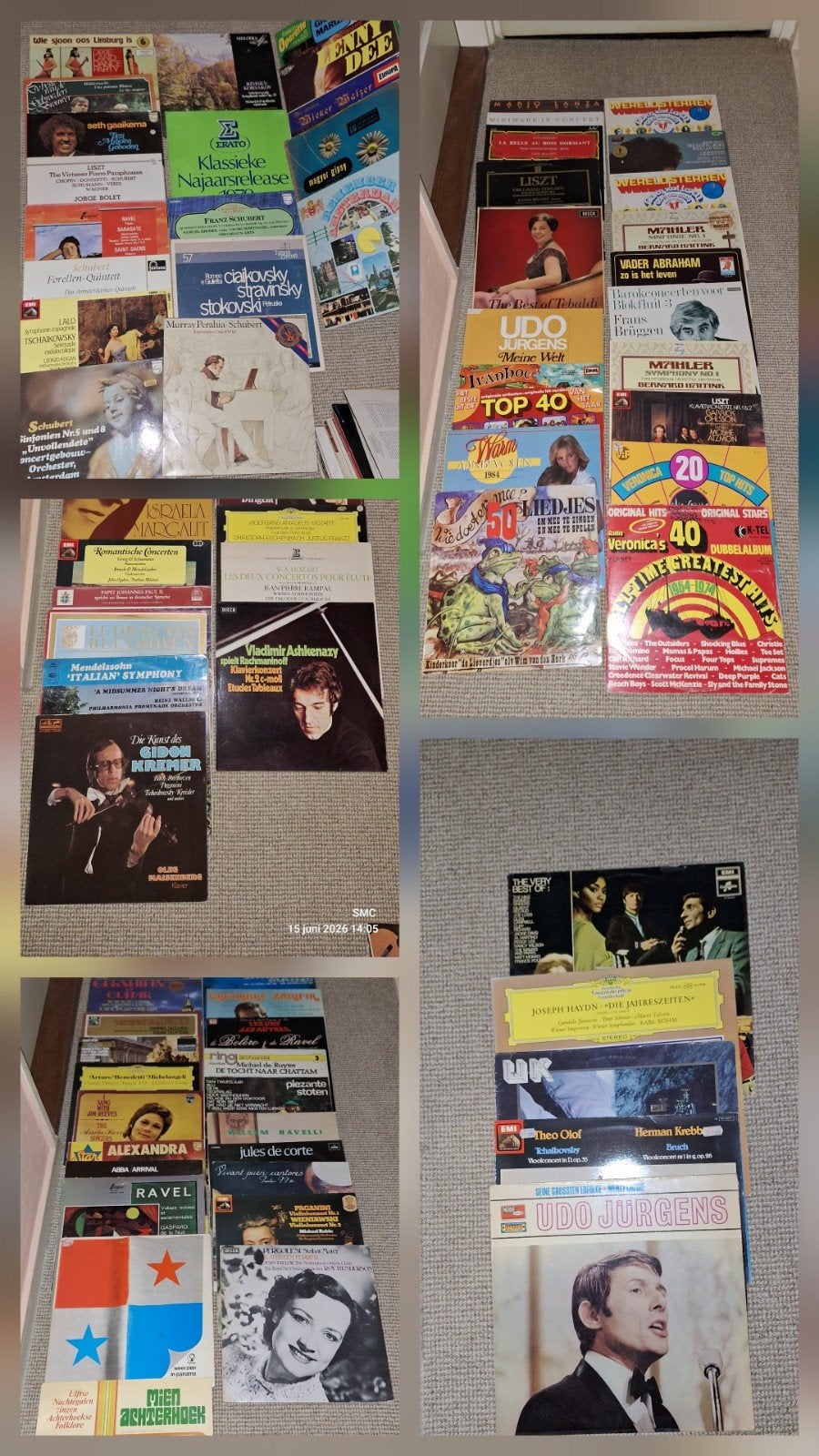 Grote partij vinyl LP's (85 stuks) | Klassiek, Udo Jürgen, Cd's en Dvd's, Vinyl | Verzamelalbums, Ophalen, Gebruikt, 12 inch, Overige genres