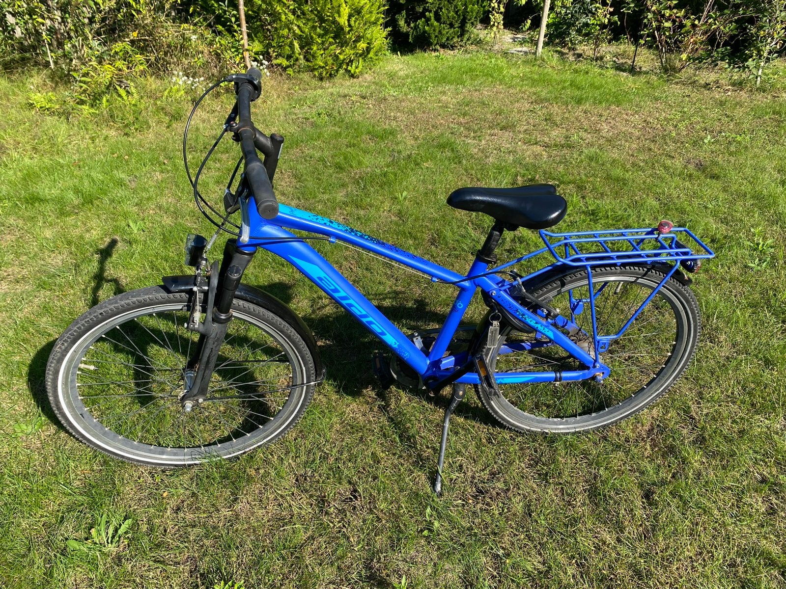 Aldo Peak 2.0 Fiets 24 inch - Blauw, Fietsen en Brommers, Ophalen, Gebruikt, Schijfrem, 20 inch of meer