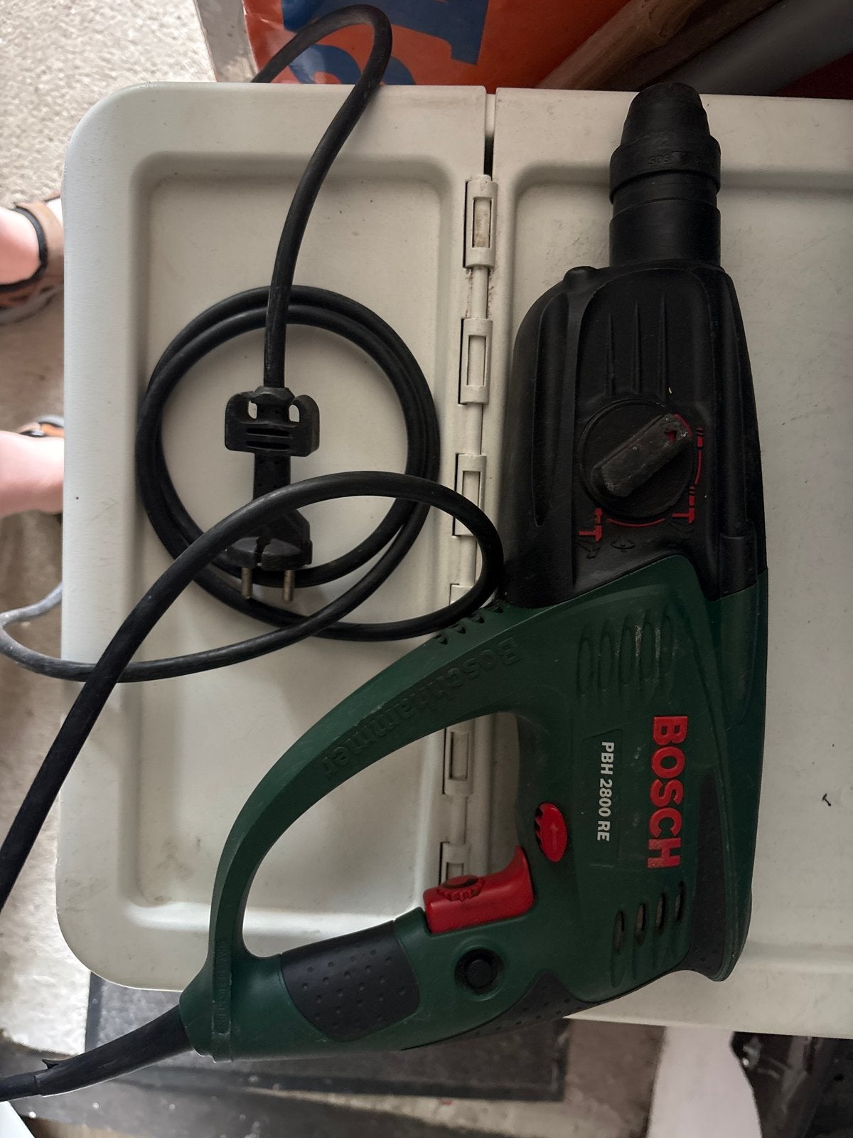 Bosch Boorhamer PBH 2800 RE - Krachtig en Betrouwbaar, Ophalen, Boor- en/of Breekhamer, Klopboormechanisme, Gebruikt