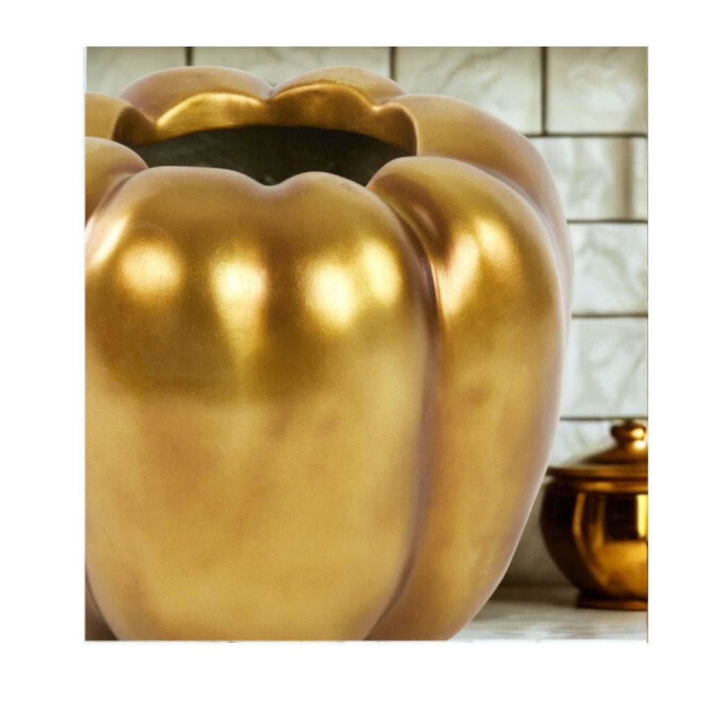 Bloemenvaas Paprika Light&Living, Kunststof, Rond, Binnen, Ophalen of Verzenden