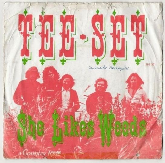 tee set: she likes weeds., Ophalen of Verzenden, Gebruikt, Pop