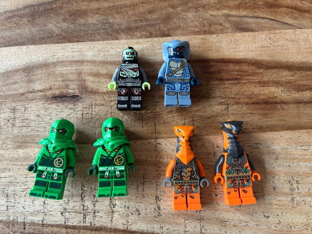 Ninja poppetjes minifiguren lego, Verzamelen, Ophalen of Verzenden, Gebruikt