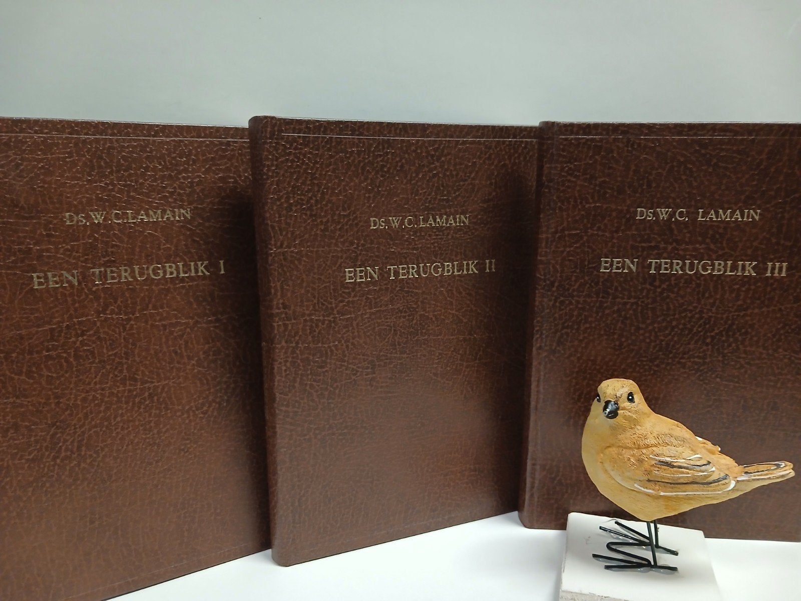 Lamain, Ds. W.C.; Een terugblik 3 delen, Boeken, Ophalen of Verzenden, Gelezen, Christendom | Protestants