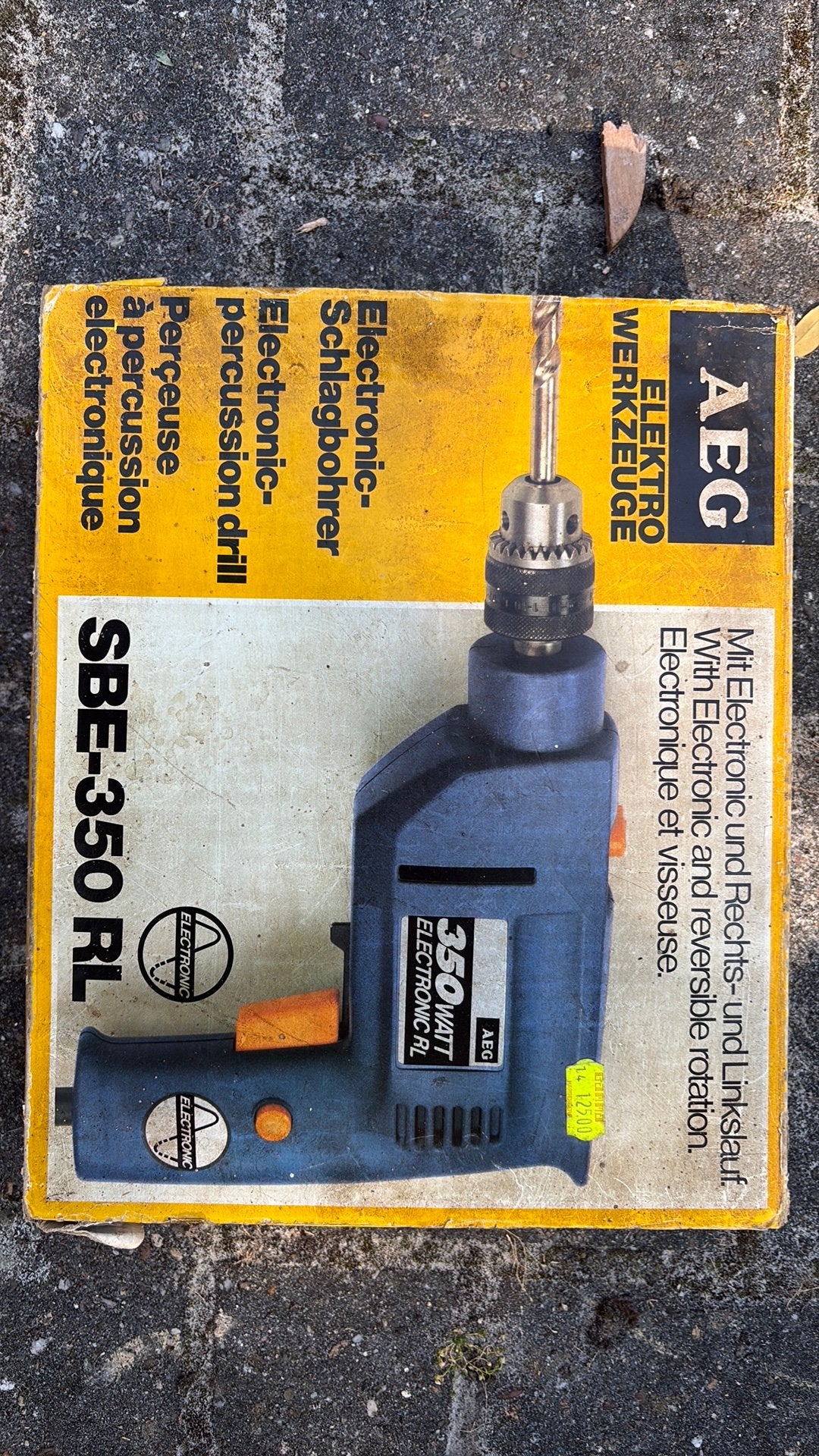 AEG boormachine, Ophalen, Gebruikt, Boormachine