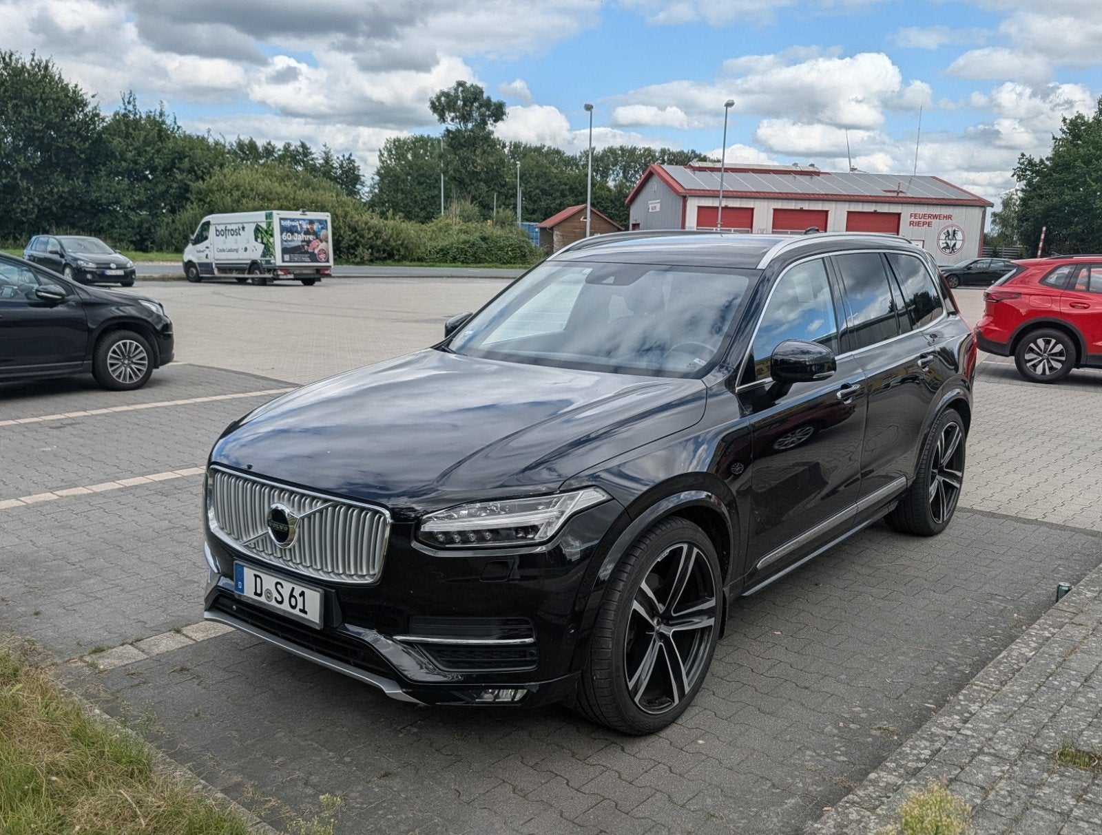 Volvo XC90 D5 AWD – HEICO – 22 inch – trekhaak – zeer nette, Ophalen, Wit, Diesel