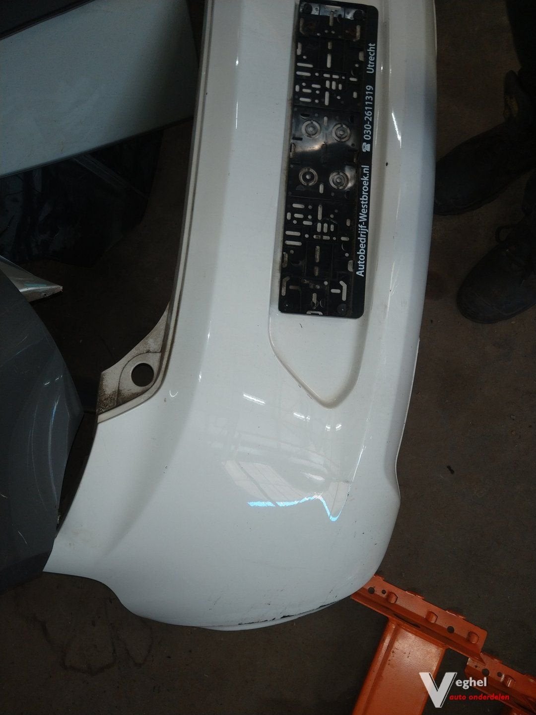 Ford ka 2010 achter bumper wit, Ophalen, Gebruikt, -, -