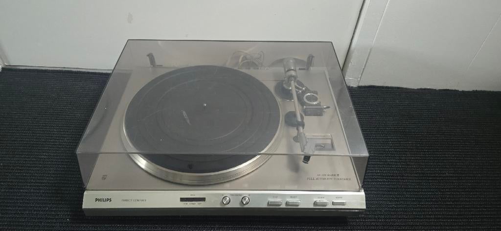 Philips Platenspeler - Klassiek Geluid voor Vinyl, Audio, Tv en Foto, Platenspelers, Ophalen, Philips, Gebruikt, Automatisch