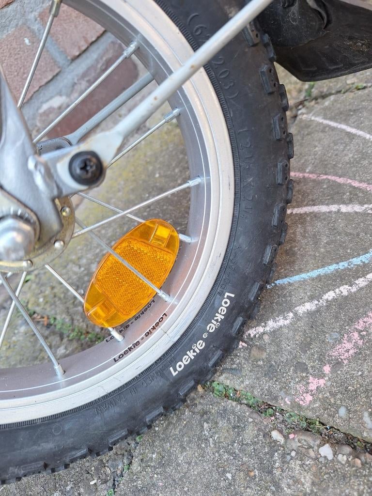 Leuk Loekie kinderfietsje, 12 inch, Ophalen, Gebruikt