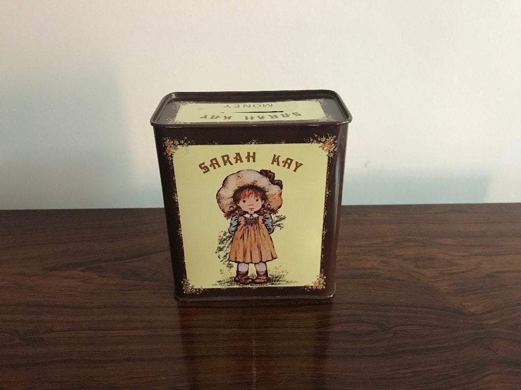 Sarah Kay spaarpot + 2 x kwartet, Verzamelen, Retro, Ophalen of Verzenden, Huis en Inrichting