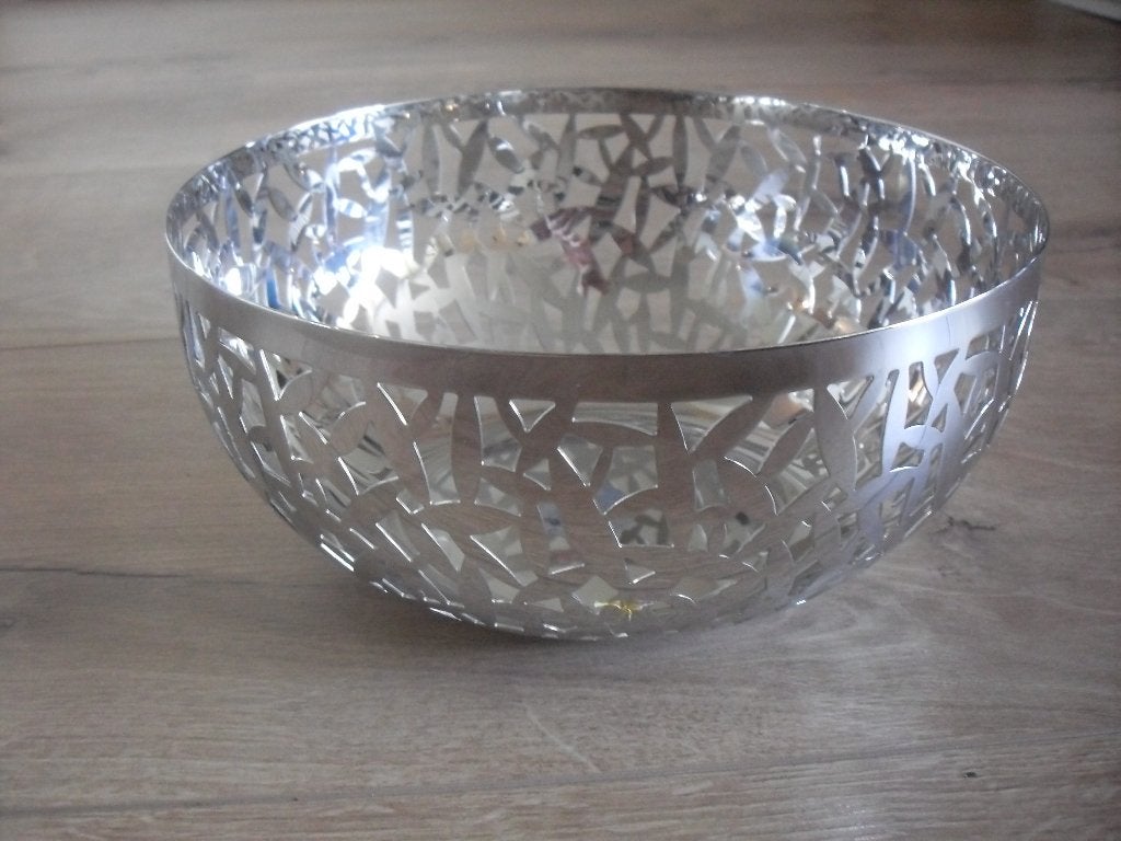 alessi cactus fruitschaal, Ophalen of Verzenden, Zilver
