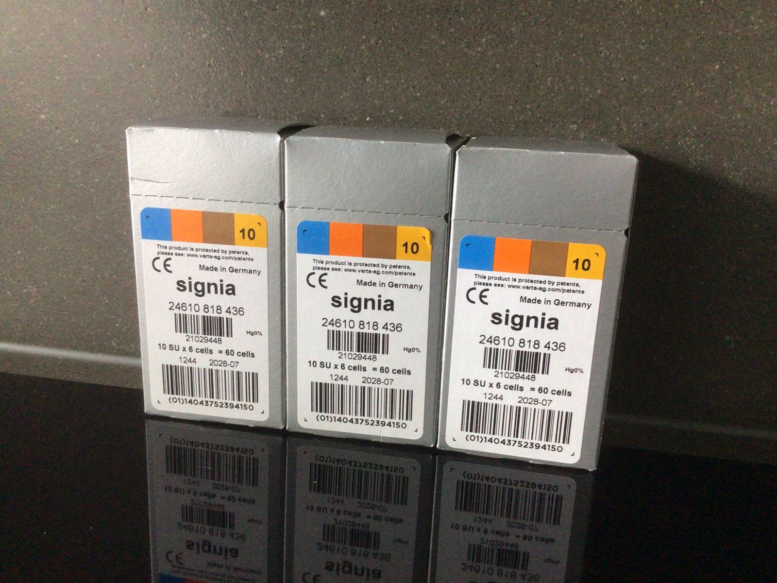 Nieuwe SIEMENS SIGNIA 10 gehoorapparaat batterijen KOOPJE, Ophalen of Verzenden, Nieuw