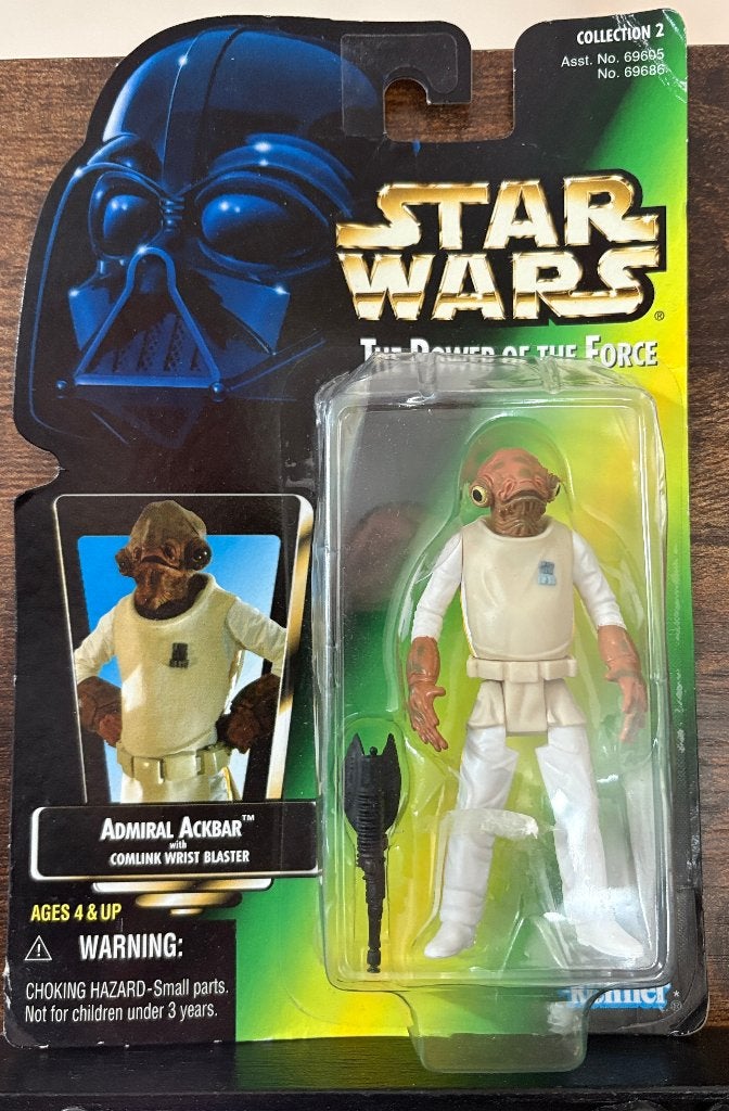 Star Wars: The Power of the Force (1997) Admiral Ackbar, Ophalen of Verzenden, Nieuw, Actiefiguurtje