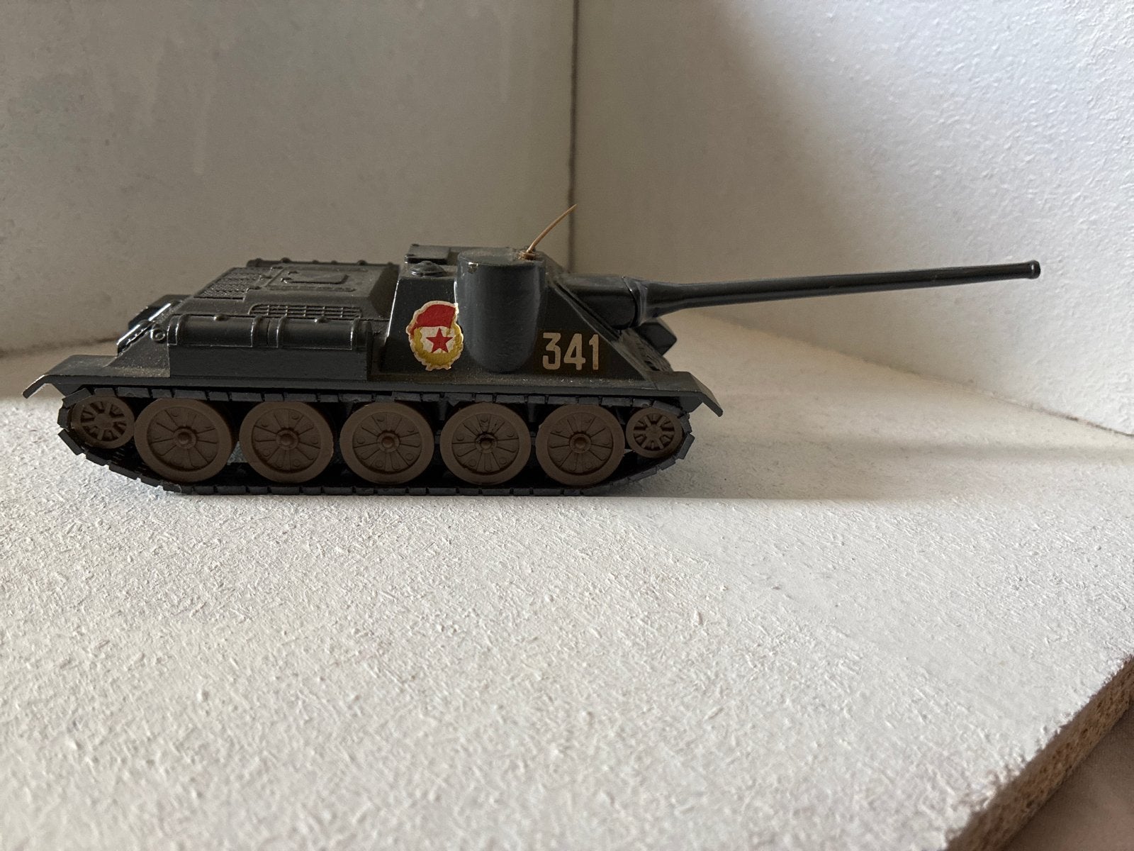 SU-100 Tank Model - Sovjet Tankjager, Ophalen of Verzenden, Gebruikt