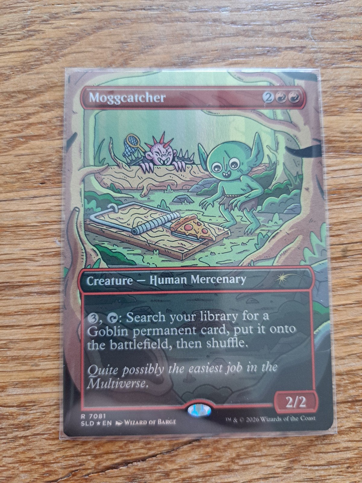 Moggcatcher goblinstorm bonus card, Ophalen of Verzenden, Zo goed als nieuw