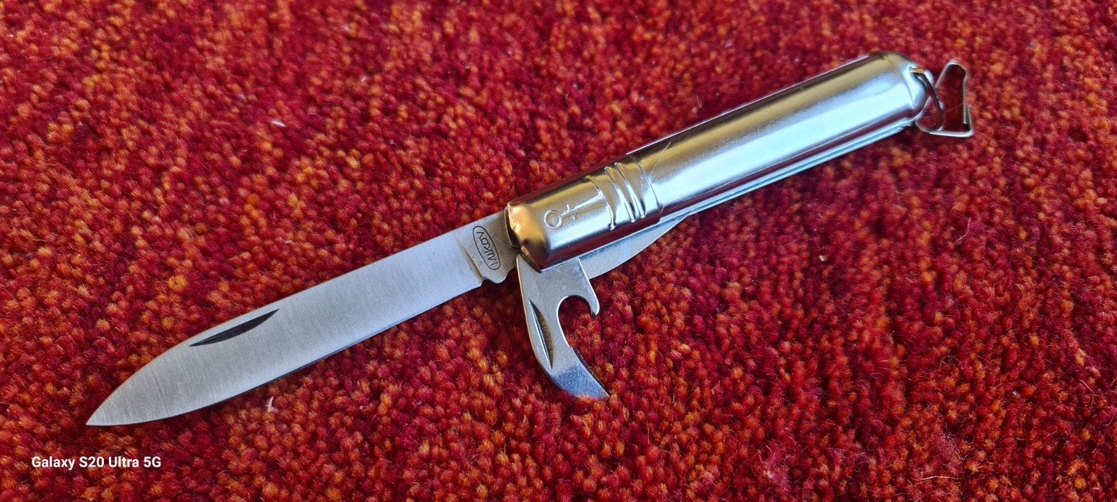 Mikov zakmes met flesopener, Made in Czech Republic, Ophalen of Verzenden