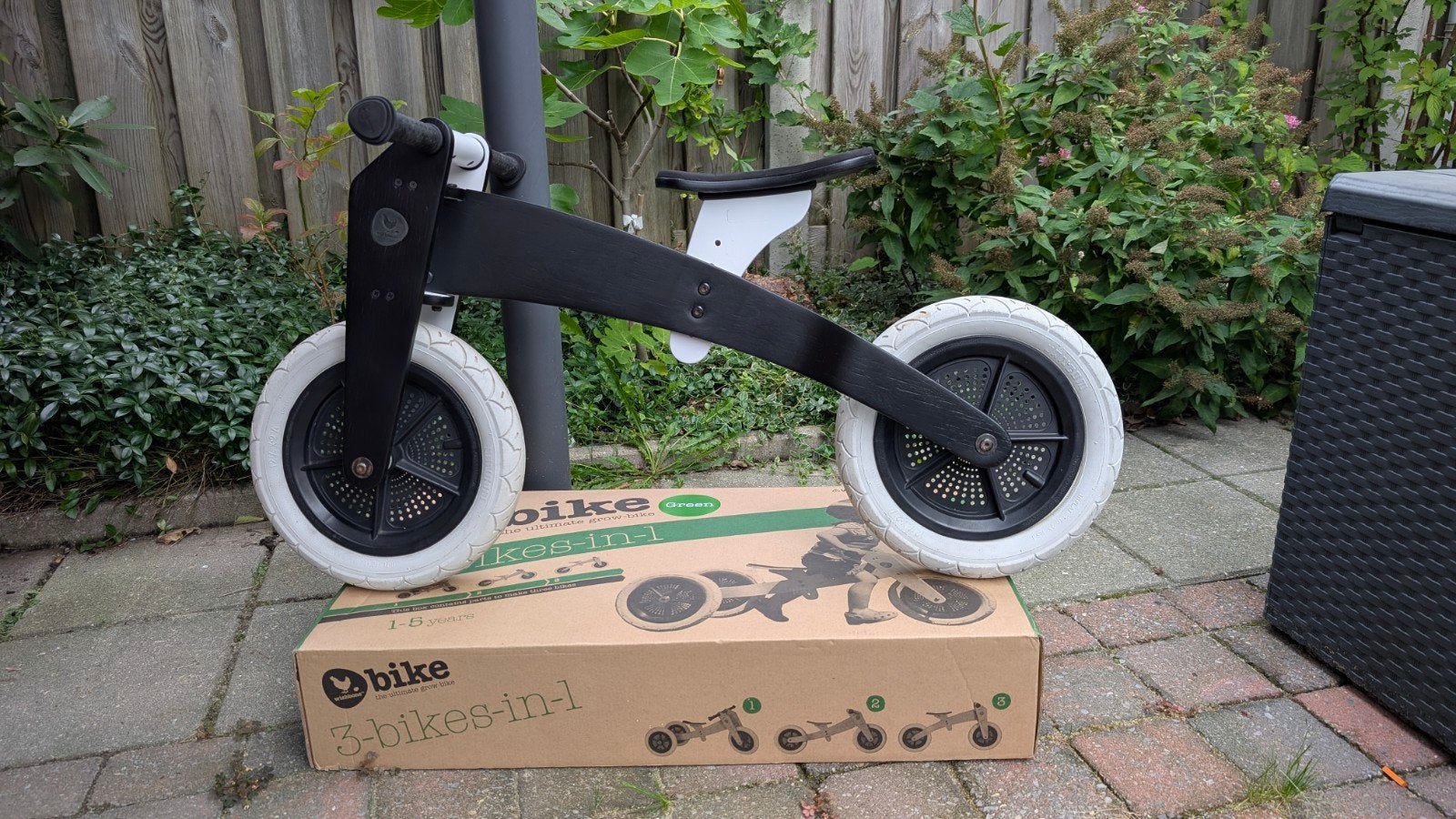 Wishbone 3-in-1 loopfiets (opgeknapt), Ophalen, Loopfiets