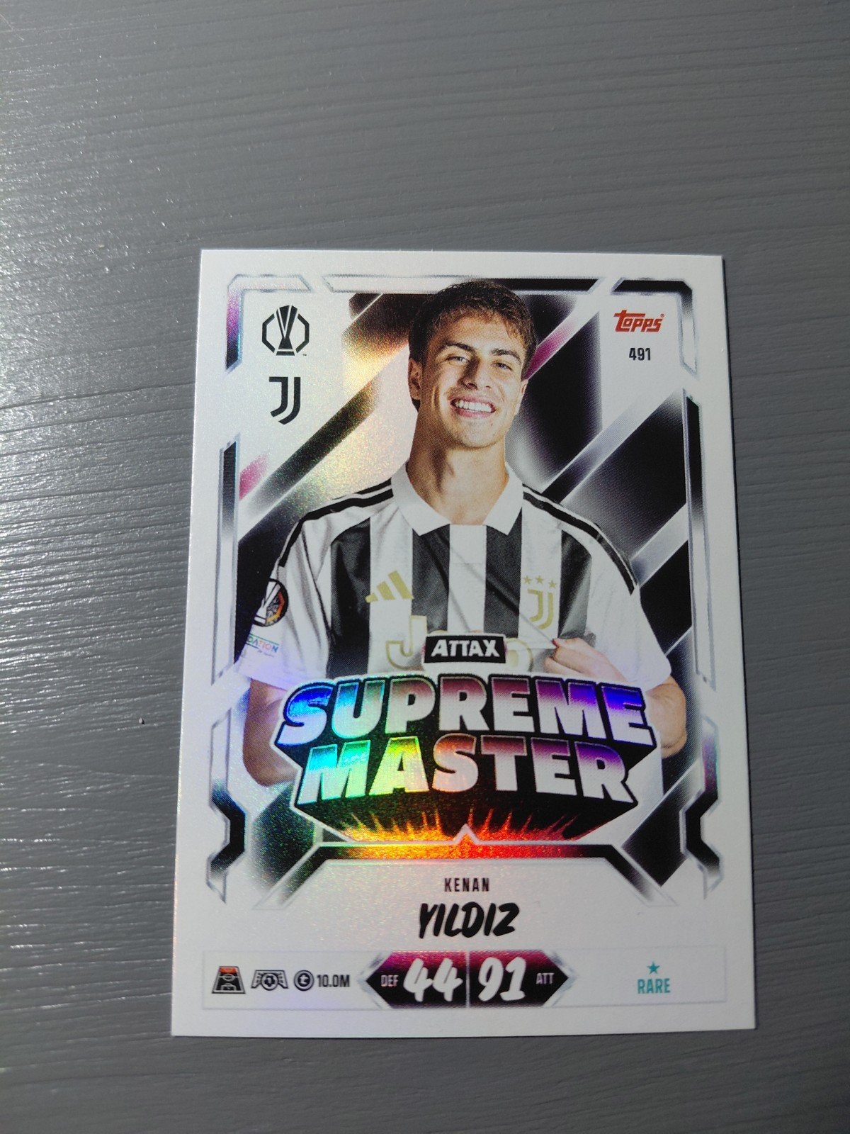 kenan yildiz (supreme master) topps match attax 2027, Ophalen of Verzenden, Nieuw, Buitenlandse clubs, Spelerskaart
