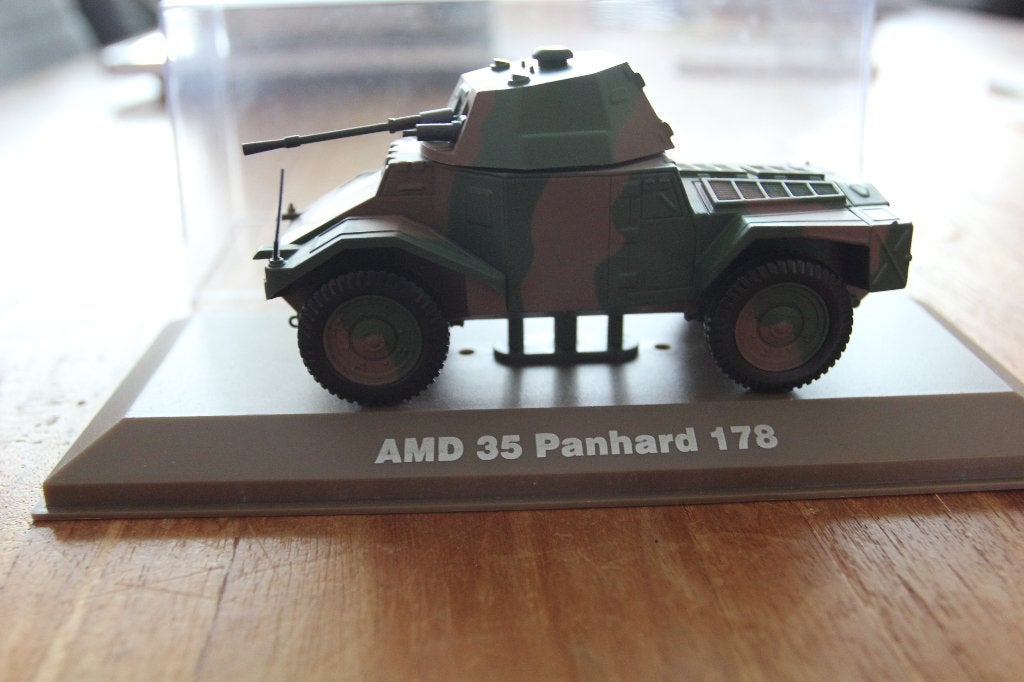 AMD 35 Panhard 178 (Atlas 1:43) model, Verzamelen, Ophalen of Verzenden, Landmacht, Overige gebieden, Miniatuur of Beeldje