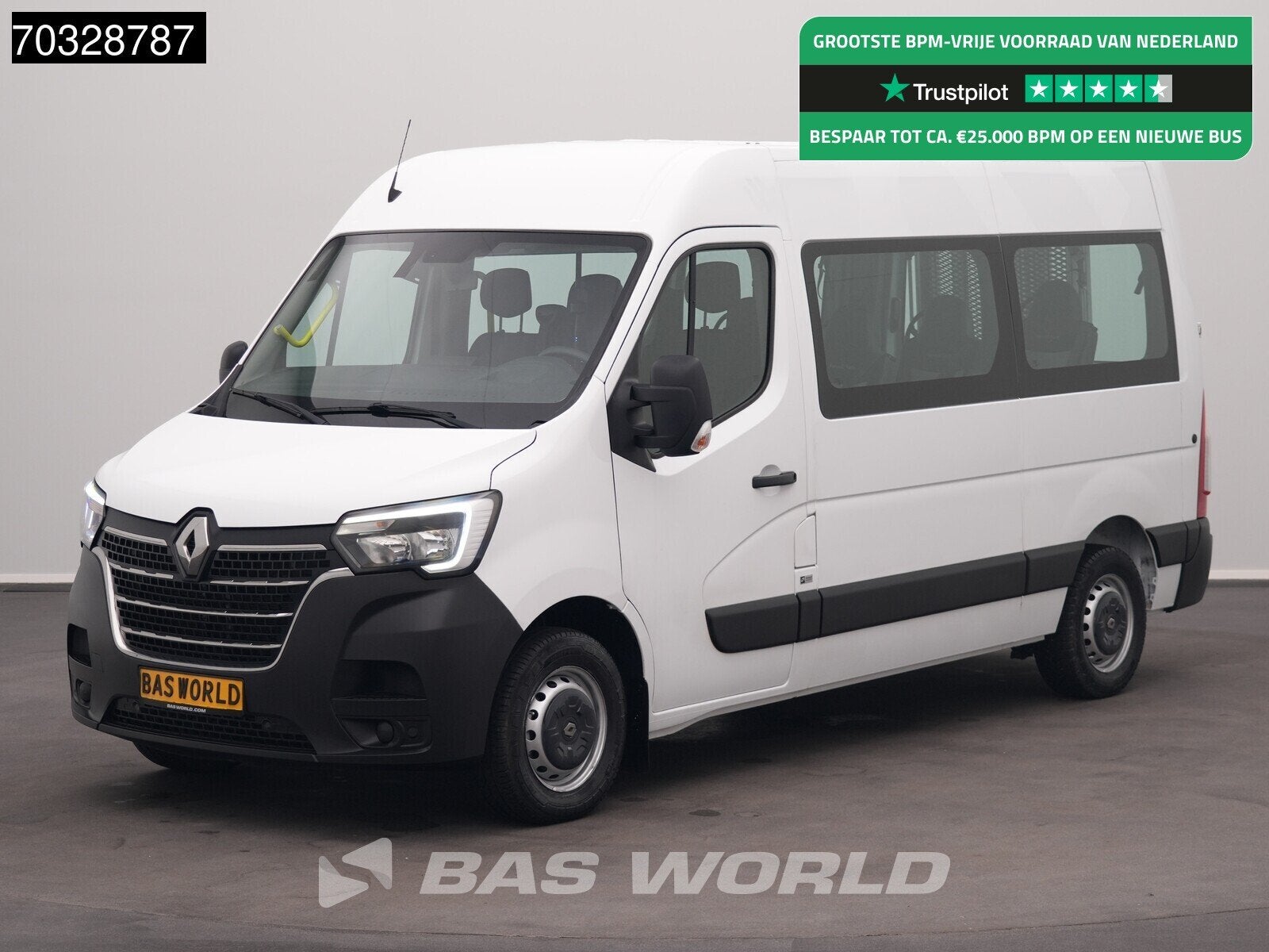Renault Master 135PK Passenger Transport Personenvervoer 8 P, Gebruikt, 4 cilinders, Renault, 2500 kg