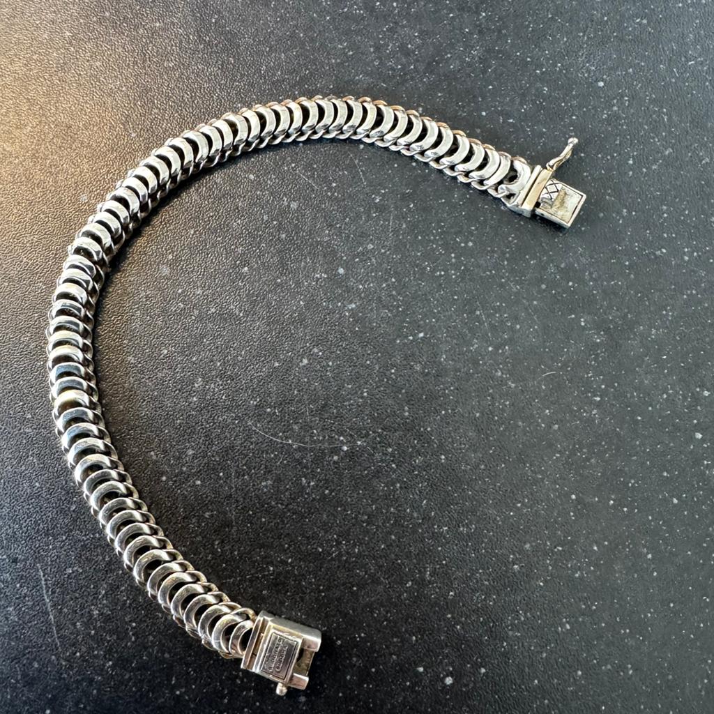 Buddha to Buddha Lars XS armband zilver, Sieraden, Tassen en Uiterlijk, Armbanden, Ophalen of Verzenden, Zo goed als nieuw, Zilver