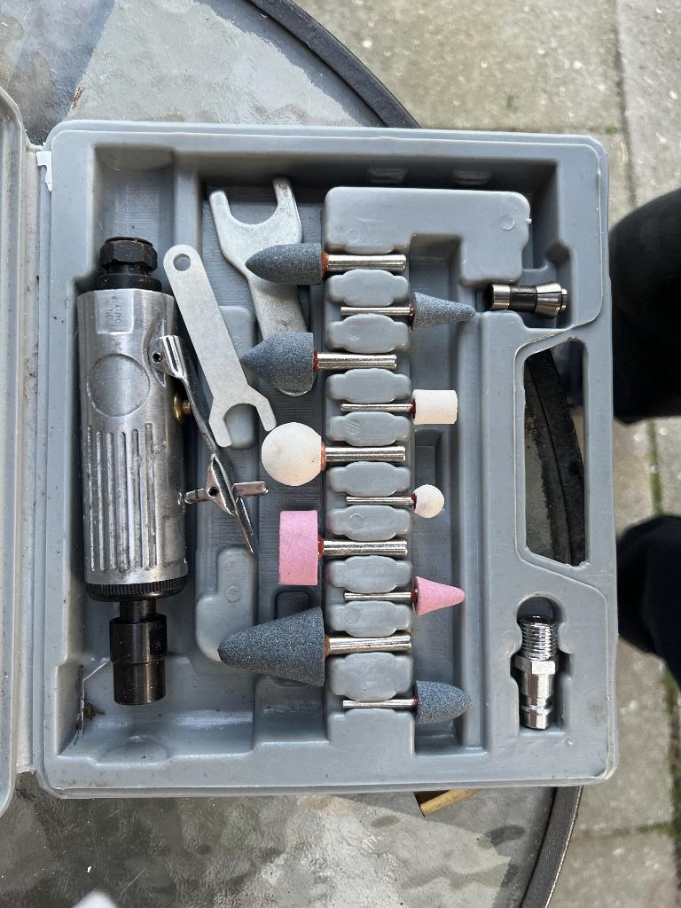 stiftslijper op lucht, Ophalen, Nieuw, Minder dan 700 watt, Rechte handslijpmachine