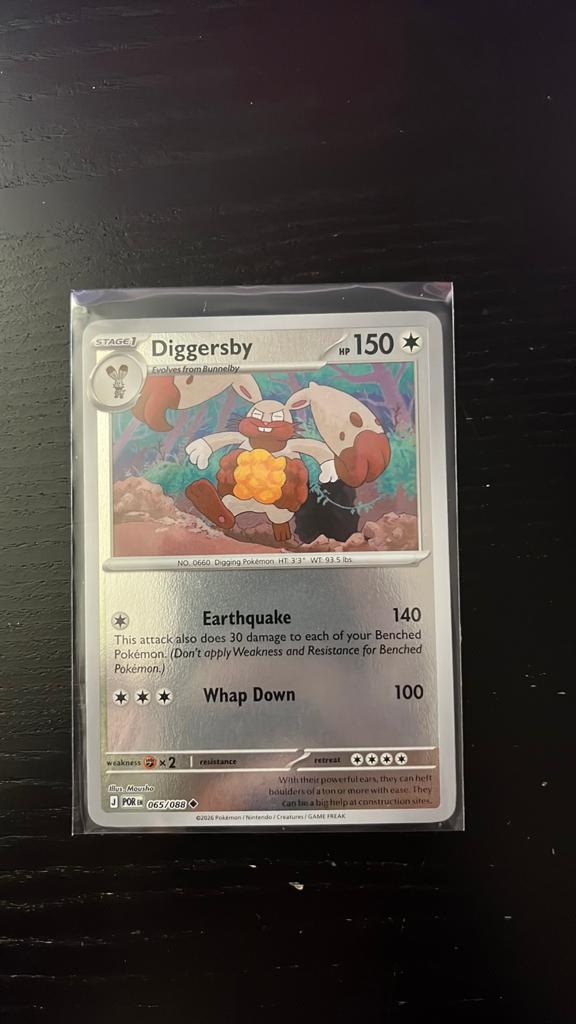 Diggersby 65 reverse holo perfect order pokemon, Ophalen of Verzenden, Zo goed als nieuw, Losse kaart