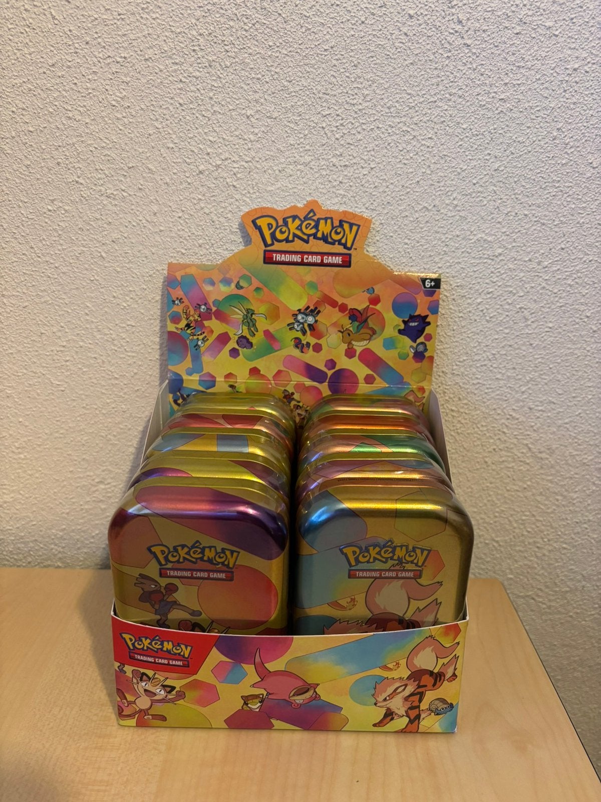 Pokemon 151 mini tin display, Ophalen of Verzenden, Nieuw