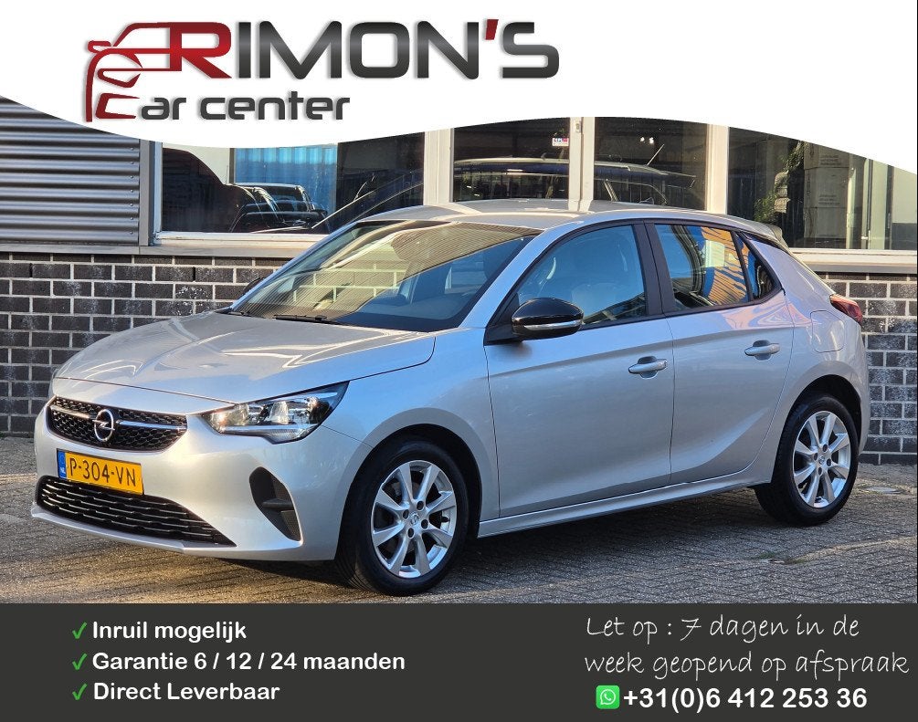 Opel Corsa 1.2 Edition Dealer onderhouden D-Riem 2026 Vv Car, Voorwielaandrijving, 101 pk, Gebruikt, Euro 6