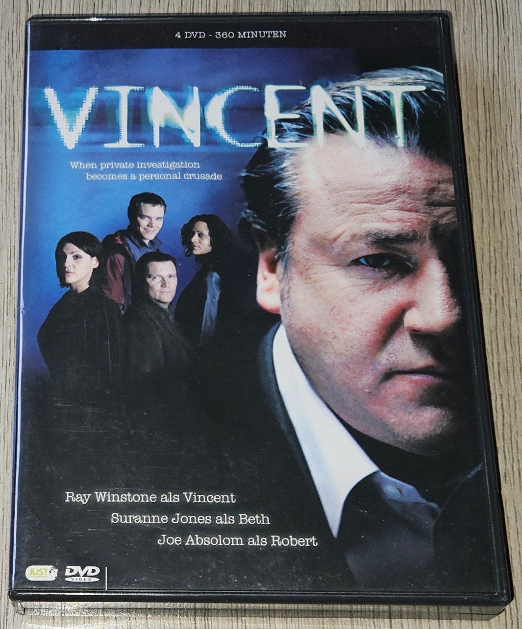 Vincent - Complete Serie (4 DVD's), Nederlands, Ophalen of Verzenden, Inclusief doosje, Gebruikt