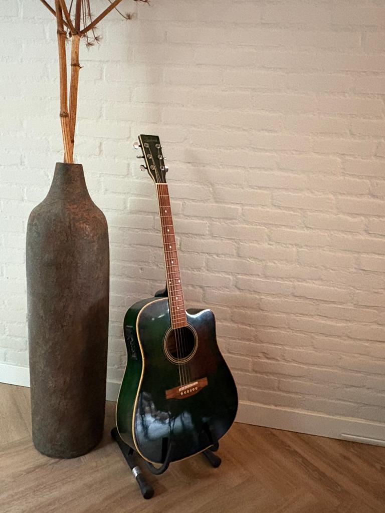 Grote vaas koperkleur, Antiek en Kunst, Ophalen