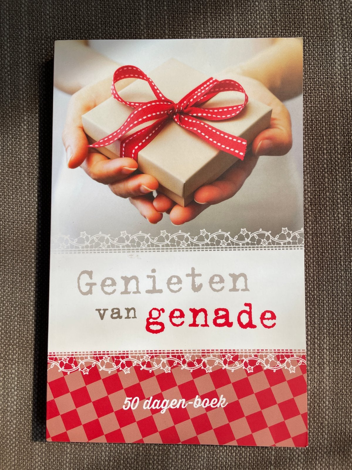 Genieten van genade, Ophalen of Verzenden, Zo goed als nieuw, Christendom | Protestants