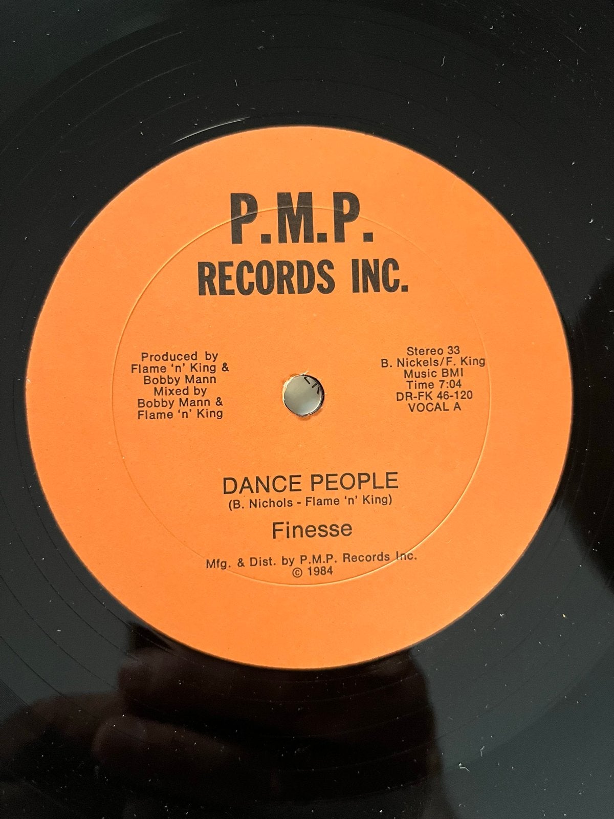 Maxi Single - Dance People - Finesse (1984), Gebruikt, Ophalen of Verzenden, Import, 12 inch