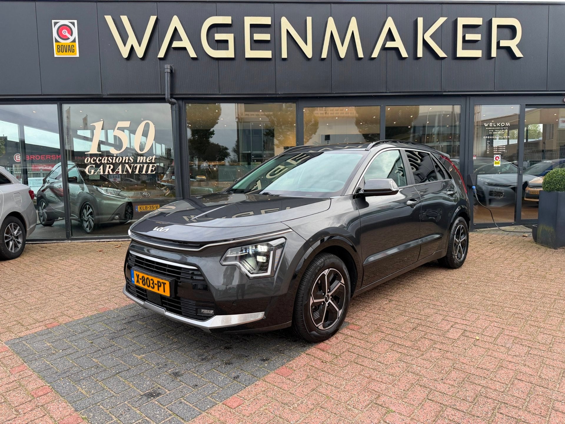 Kia Niro 1.6 GDi Hybrid DynamicPlusLine ACC|NAV|CAM|DealerOH, Auto's, Gebruikt, Euro 6, Verwarmde buitenspiegels, 23 km/l