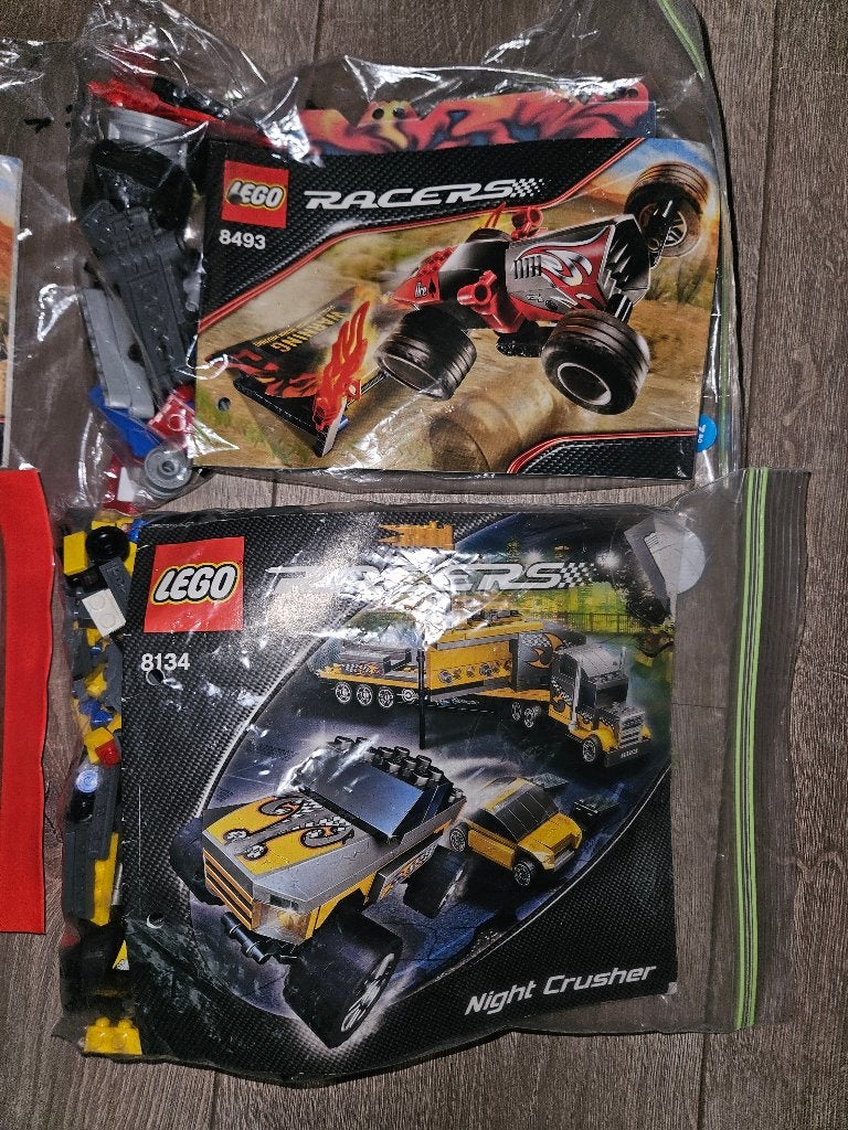 Lego Racers sets collectie Totaal 4 sets, Gebruikt, Lego, Ophalen of Verzenden, Racers