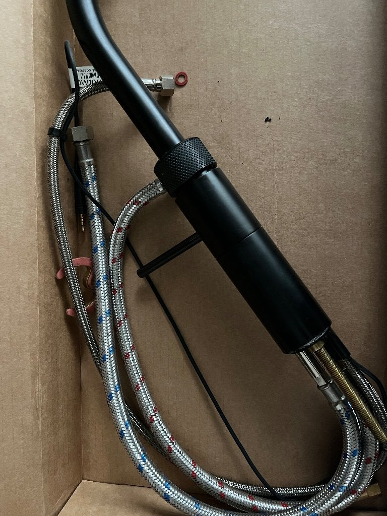 Zwarte Keukenkraan Quooker Fusion, Ophalen of Verzenden, Zwart, Metaal, Overige merken