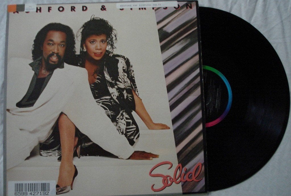 Ashford & Simpson - Solid, LP, Gebruikt, Ophalen of Verzenden, 12 inch
