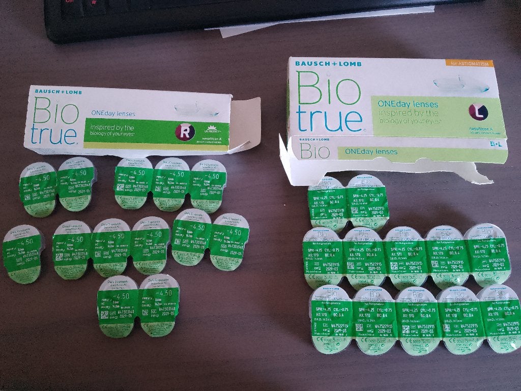 Daglenzen gratis, Ophalen of Verzenden, Nieuw, Overige kleuren, Ogen