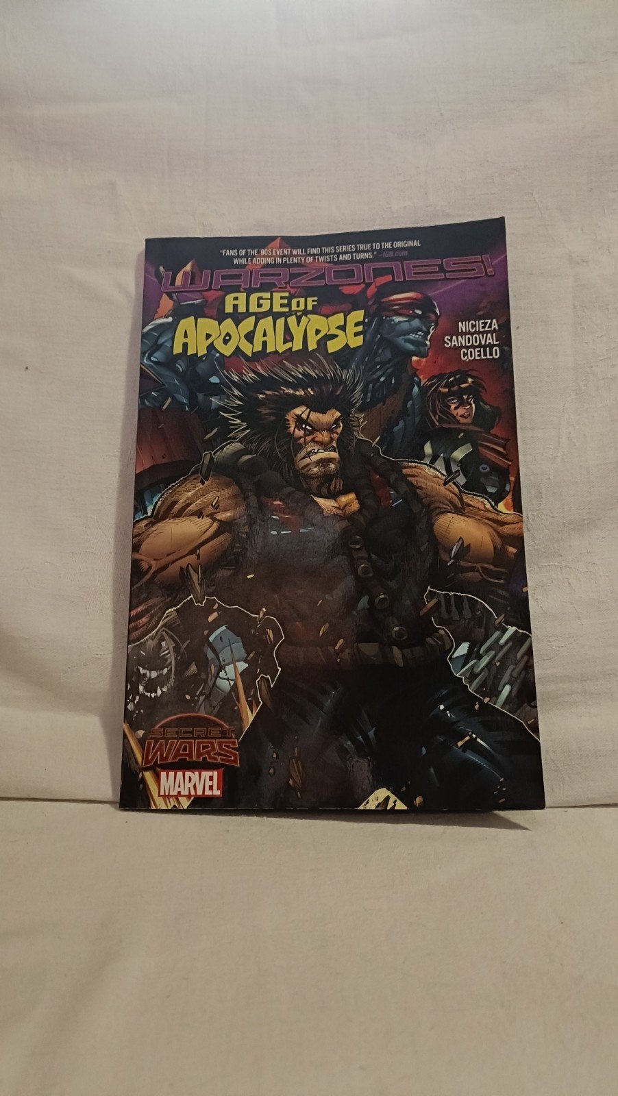 Warzones! Age of Apocalypse, Amerika, Fabian Nicieza, Ophalen of Verzenden, Gelezen
