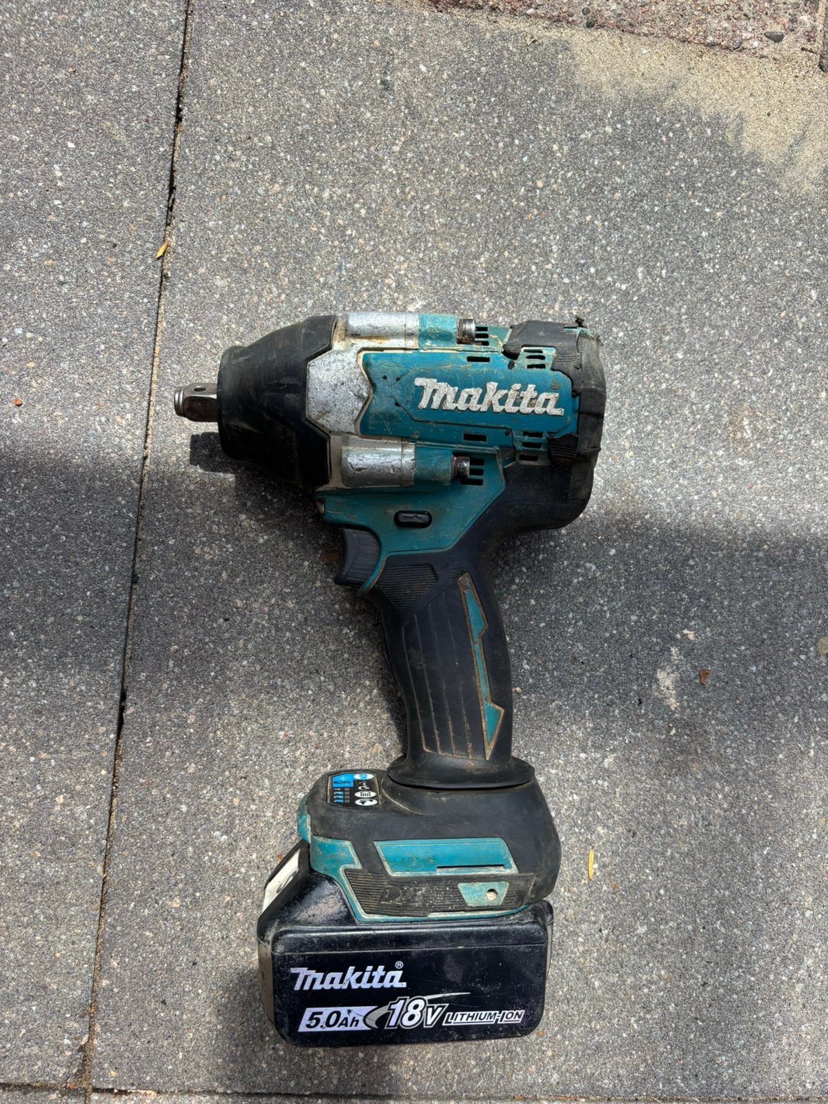 Makita slagmoersleutel met accu, Ophalen of Verzenden, Zo goed als nieuw, Overige typen