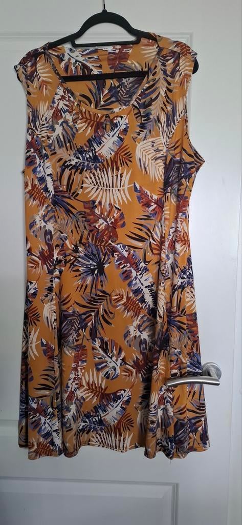Paprika jurk maat 5 (50/52), Kleding | Dames, Overige kleuren, Maat 46/48 (XL) of groter, Ophalen of Verzenden, Zo goed als nieuw