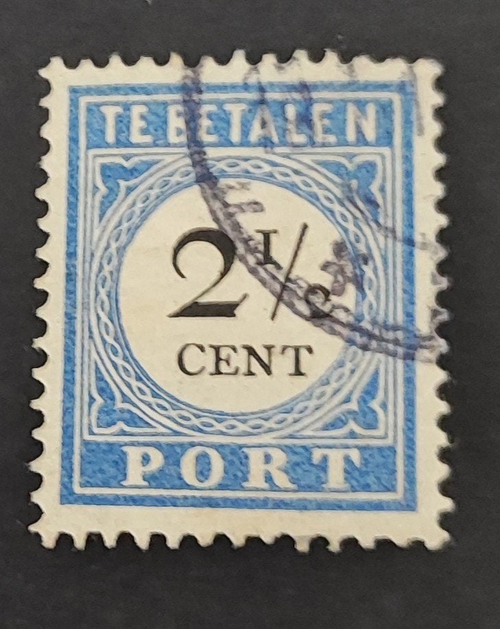 nederland nvph P16 port 16, Verzenden, T/m 1940, Gestempeld