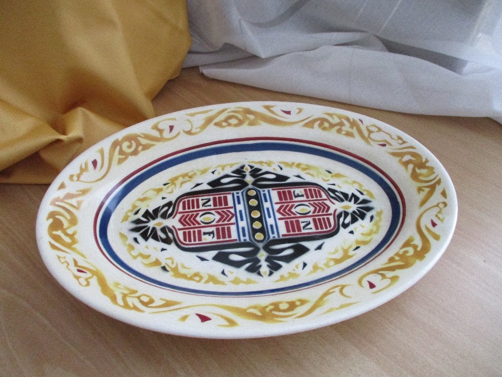 Calvé Delft Schaal Petrus Regout Maastricht, Ophalen of Verzenden