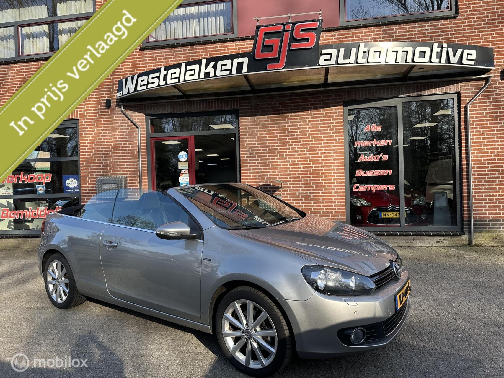 Volkswagen Golf Cabrio 1.2 TSI BlueMotion, Auto's, Voorwielaandrijving, Euro 5, Gebruikt, 4 cilinders